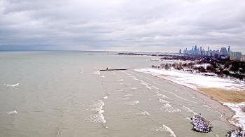 Weather camera view of Edgewater Beach.
