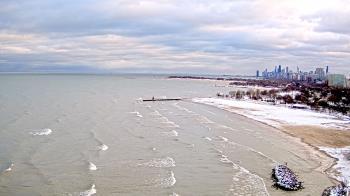 Weather camera view of Edgewater Beach.