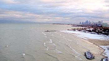 Weather camera view of Edgewater Beach.