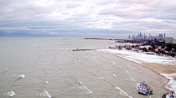 Weather camera view of Edgewater Beach.