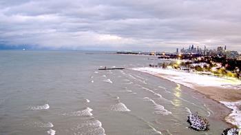 Weather camera view of Edgewater Beach.