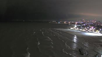 Weather camera view of Edgewater Beach.