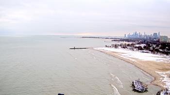 Weather camera view of Edgewater Beach.