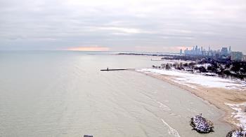 Weather camera view of Edgewater Beach.
