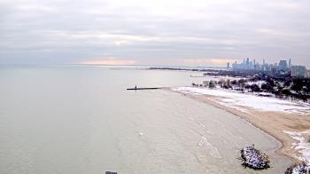 Weather camera view of Edgewater Beach.