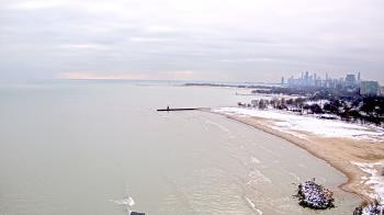 Weather camera view of Edgewater Beach.