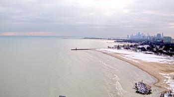 Weather camera view of Edgewater Beach.