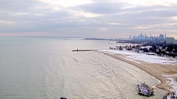 Weather camera view of Edgewater Beach.