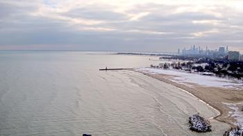 Weather camera view of Edgewater Beach.