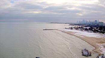 Weather camera view of Edgewater Beach.