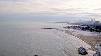 Weather camera view of Edgewater Beach.