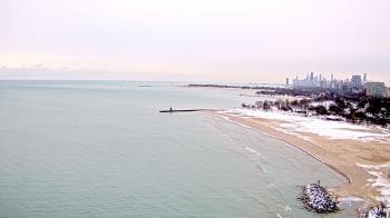 Weather camera view of Edgewater Beach.