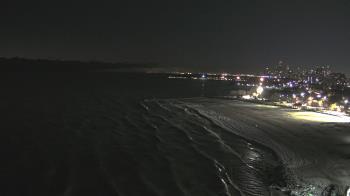 Weather camera view of Edgewater Beach.