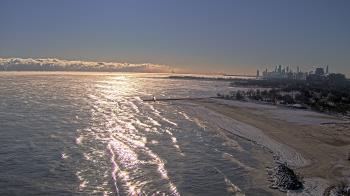 Weather camera view of Edgewater Beach.