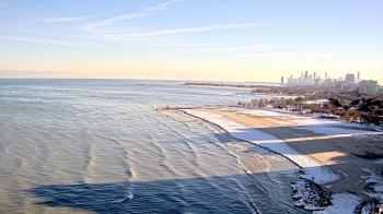 Weather camera view of Edgewater Beach.