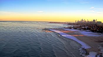 Weather camera view of Edgewater Beach.