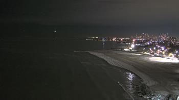 Weather camera view of Edgewater Beach.