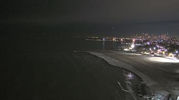 Weather camera view of Edgewater Beach.