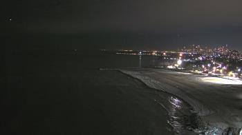Weather camera view of Edgewater Beach.