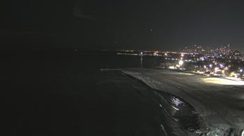 Weather camera view of Edgewater Beach.