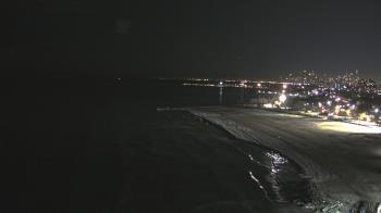 Weather camera view of Edgewater Beach.