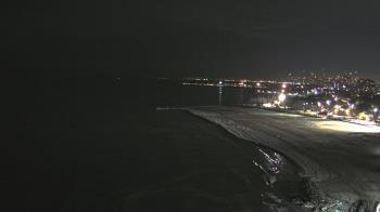 Weather camera view of Edgewater Beach.