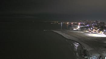Weather camera view of Edgewater Beach.