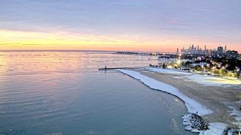 Weather camera view of Edgewater Beach.
