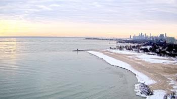 Weather camera view of Edgewater Beach.