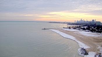 Weather camera view of Edgewater Beach.