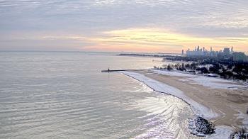 Weather camera view of Edgewater Beach.