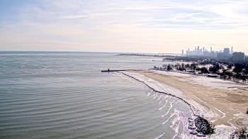 Weather camera view of Edgewater Beach.