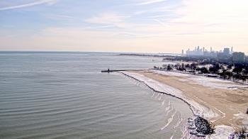 Weather camera view of Edgewater Beach.