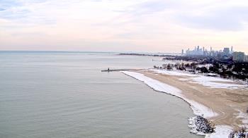 Weather camera view of Edgewater Beach.
