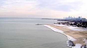 Weather camera view of Edgewater Beach.