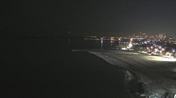 Weather camera view of Edgewater Beach.