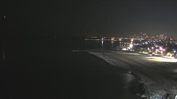 Weather camera view of Edgewater Beach.