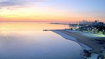Weather camera view of Edgewater Beach.