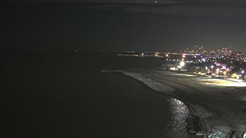 Weather camera view of Edgewater Beach.