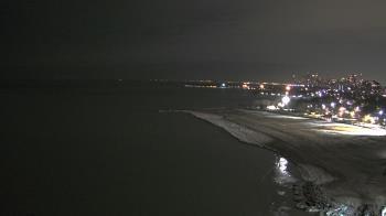 Weather camera view of Edgewater Beach.