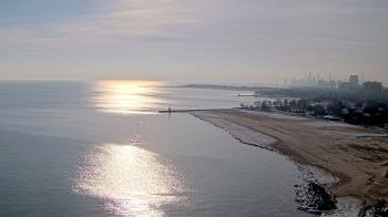 Weather camera view of Edgewater Beach.