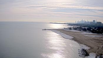 Weather camera view of Edgewater Beach.
