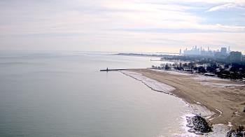 Weather camera view of Edgewater Beach.