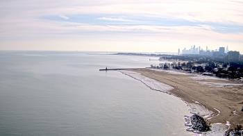 Weather camera view of Edgewater Beach.