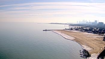 Weather camera view of Edgewater Beach.
