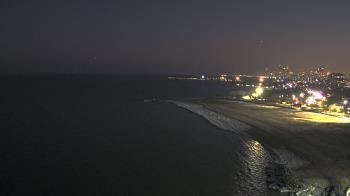 Weather camera view of Edgewater Beach.