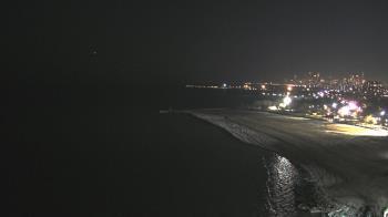 Weather camera view of Edgewater Beach.