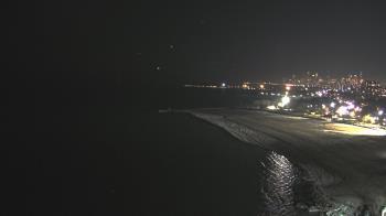 Weather camera view of Edgewater Beach.