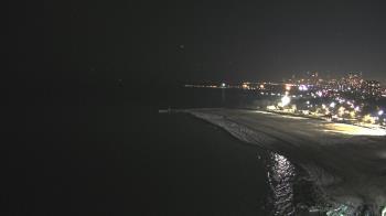 Weather camera view of Edgewater Beach.