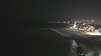 Weather camera view of Edgewater Beach.